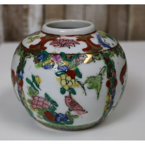 Unique Pair of Chinese Ginger Pots w/Lids! - Picture 6 of 13